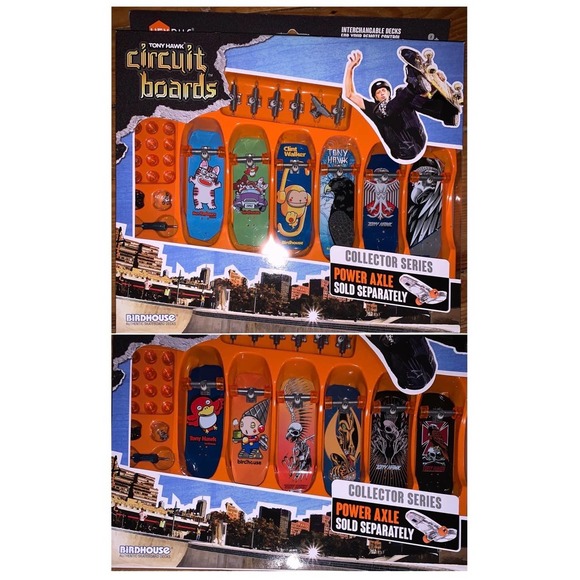 HEXBUG Other - HEXBUG Tony Hawk Circuit Boards 12 Interchangeable Skateboard Decks New